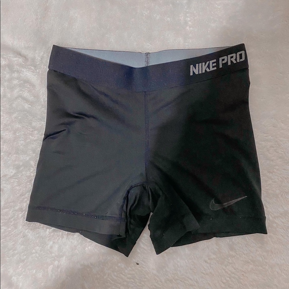 black nike pro spandex shorts sz xs